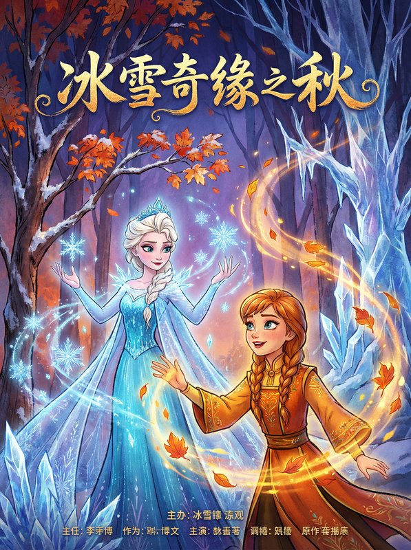 小马拉大车动漫-冰雪奇缘2